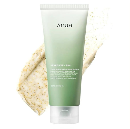 ANUA Heartleaf + BHA Deep Cleansing Foam 2-Piece Set