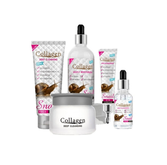 Snail Collagen Skin Care Set (5-Piece)